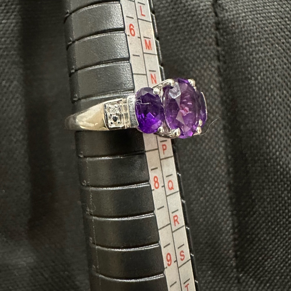 Amethyst size 7 ring